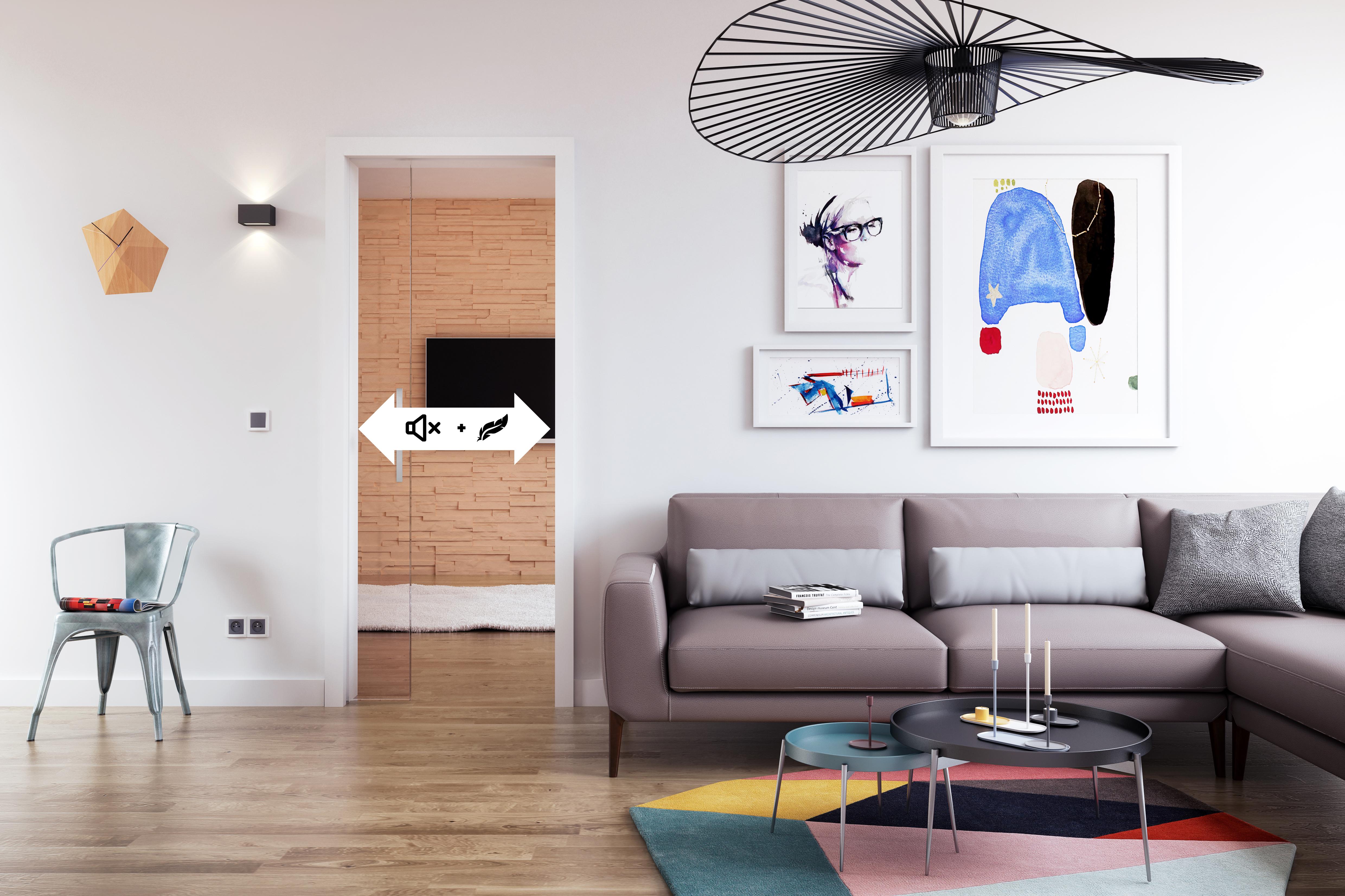 Beidseitiger Softclose Einzugsdämpfer (Avantgarde)