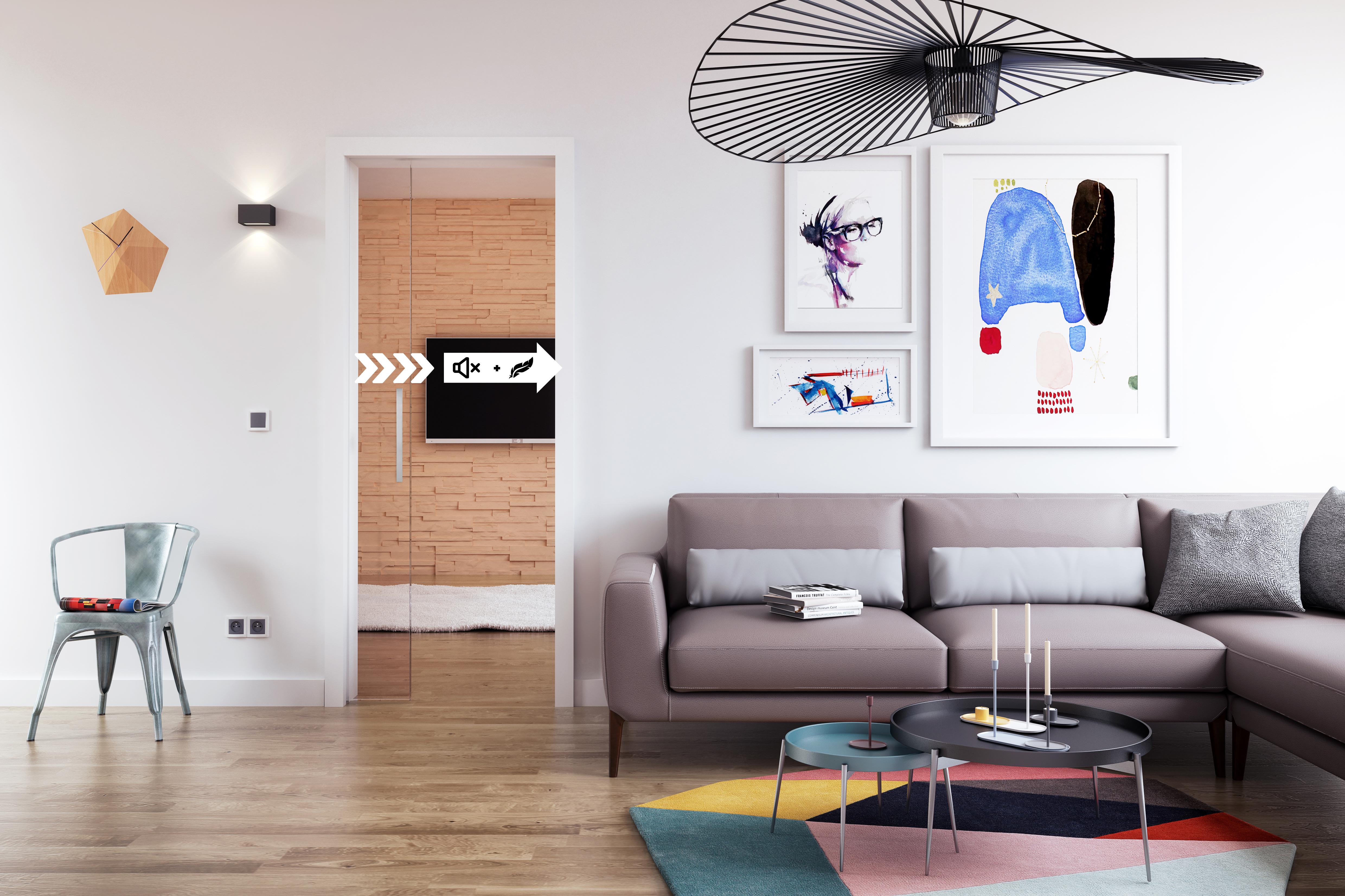 Schiebetürschließer mit einseitigem Softclose (Apart)